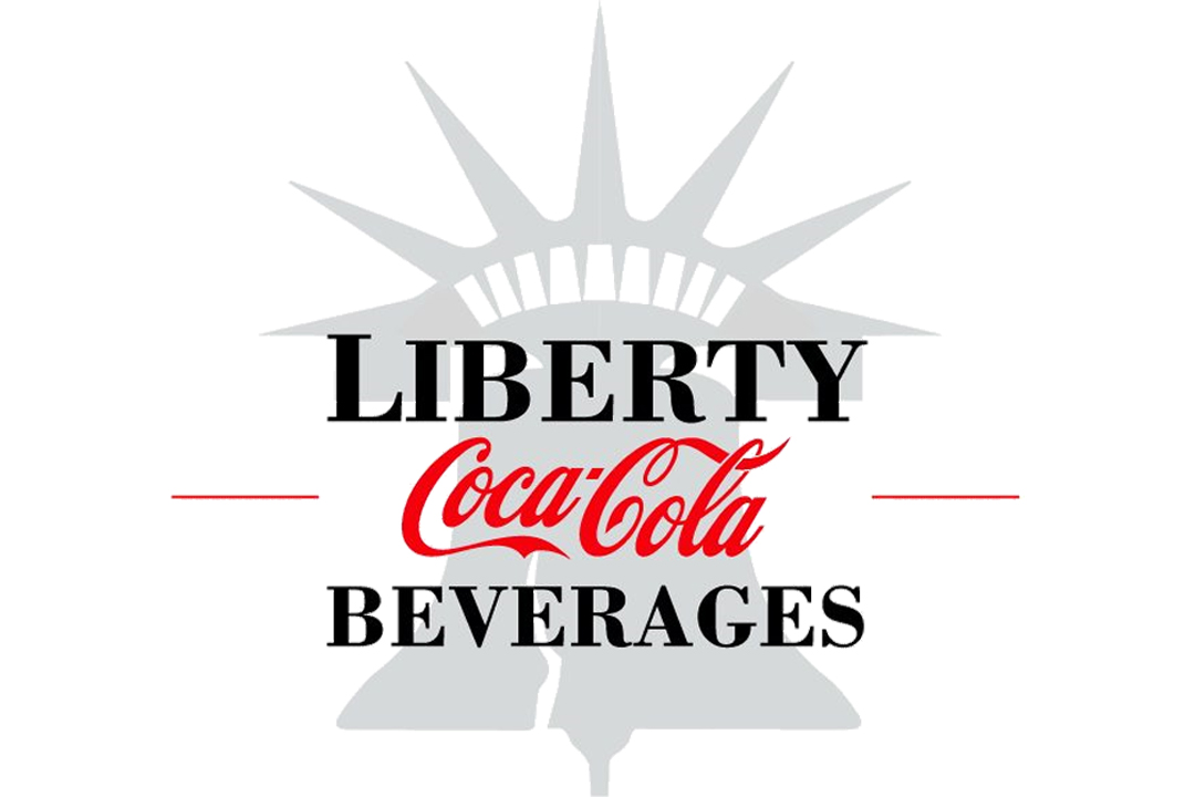Logo for Liberty Coca-Cola Beverages company