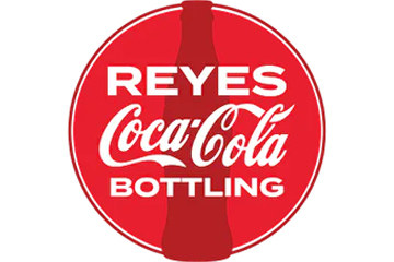 Logo for Reyes Coca-Cola Bottling company